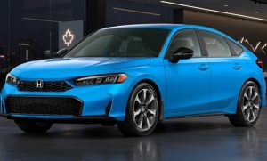 2026 Blue Honda Civic