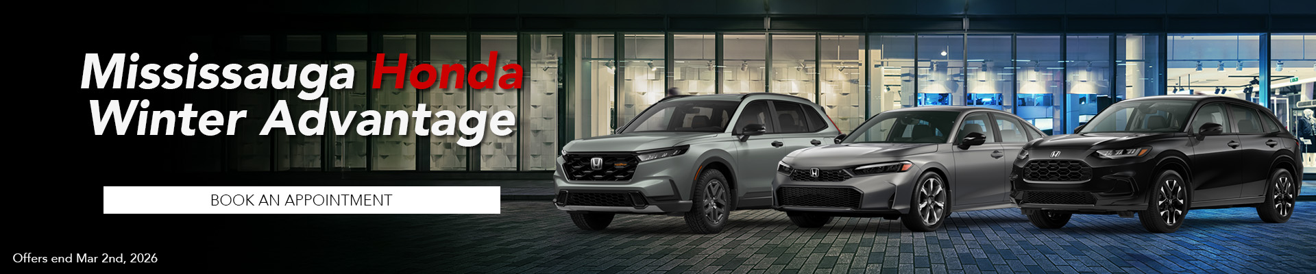 Mississauga Honda Winter Advantage Sale