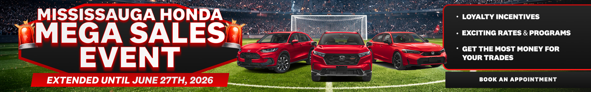 Mississauga Honda Mega Sales Event